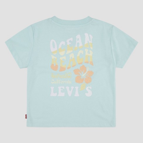 Girls levi best sale t shirt