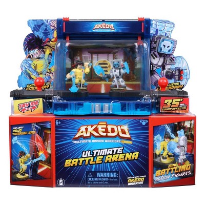 Akedo Mini Battling Action Figures Ultimate Battle Arena Playset