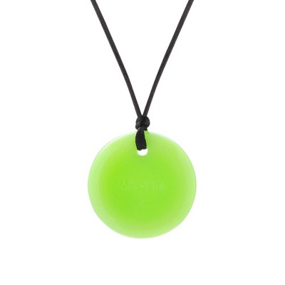 Chewigem Chewable Button Necklace, Glow