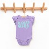 The Juniper Shop Mama's Girl Flower Flutter Sleeve Bodysuit - 2 of 4