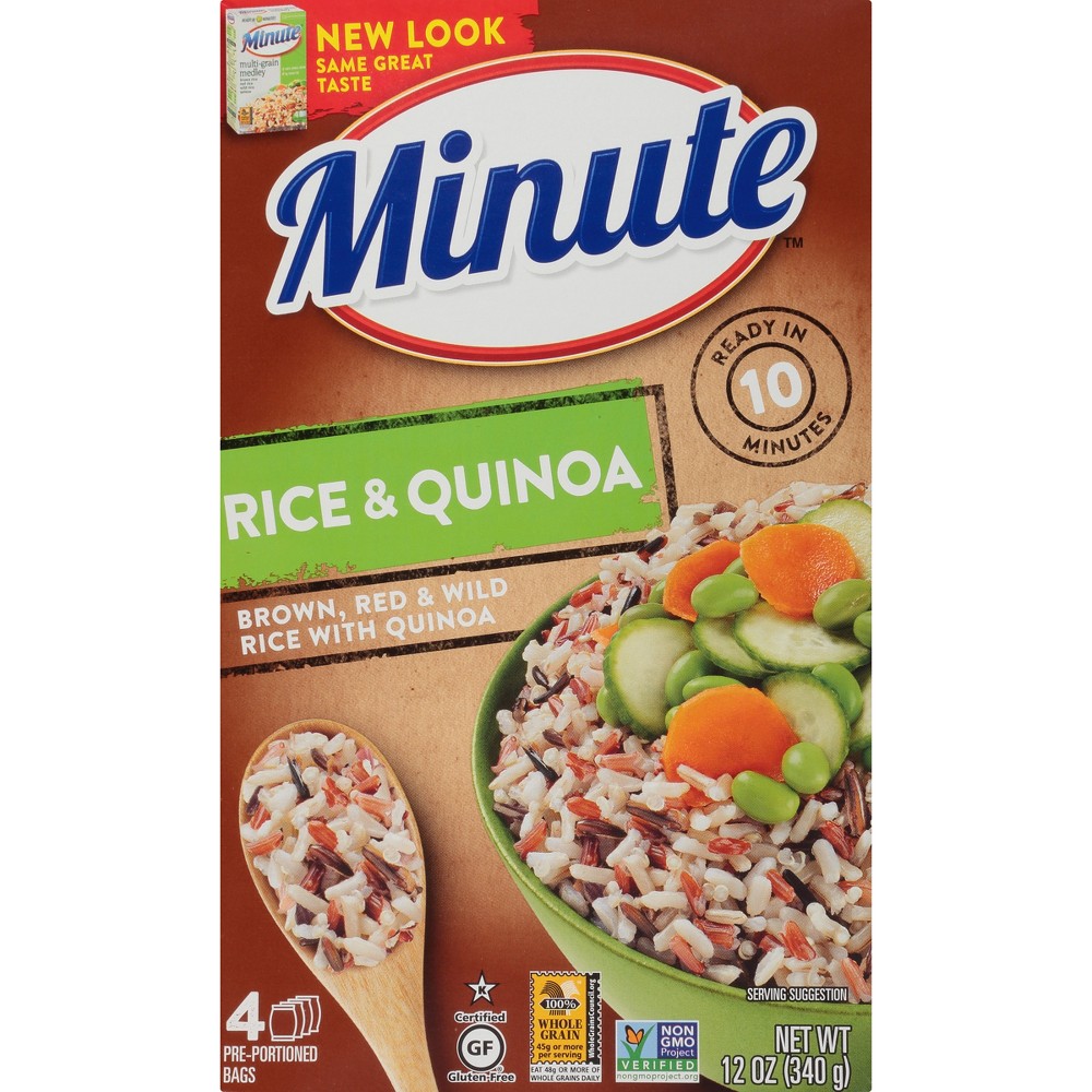 UPC 017400118679 product image for Minute Instant Brown, Red & Wild Rice with Quinoa - 12oz | upcitemdb.com