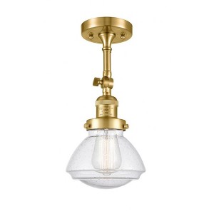 Olean - 1 Light Wall Sconce In Industrial Style-7.75 Inches Tall and 6.75 Inches Wide - 1 of 1