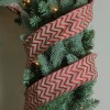 Northlight Club Pack of 12 Red and Brown Chevron Wired Christmas Craft Ribbon 2.5" x 120 Yards - 3 of 3