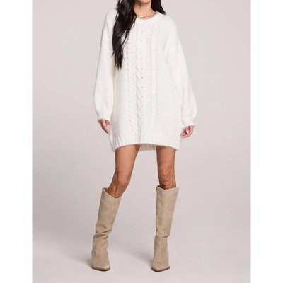 Women's Macy Sweater Dress - saltwater LUXE