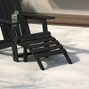 WestinTrends Azura Outdoor Patio HDPE Adirondack Ottoman Footrest - 2 of 4