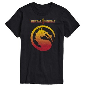 Men's - Mortal Kombat - Dragon Logo Short Sleeve Graphic T-Shirt - 1 of 4