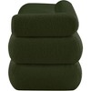 Meridian Furniture,Kennedy Faux Shearling Teddy Fabric Bench - 4 of 4
