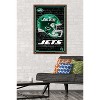Trends International NFL New York Jets - Neon Helmet 24 Framed Wall Poster Prints - 2 of 4