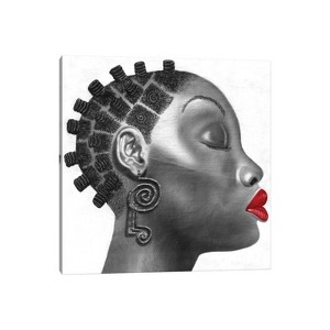 Nubian Girl by Fred Odle Unframed Wall Canvas - iCanvas - 1 of 4