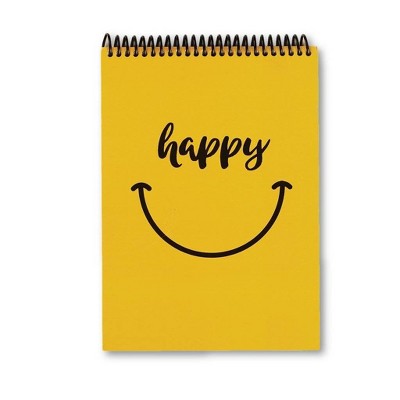 Lined Journal Happy Tracker Smiley - Fitlosophy