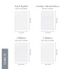 Ely's & Co. Baby Fitted Pack n Play - Mini Crib Sheet  100% Combed Jersey  Cotton Blue for Baby Boy 2 Pack - 4 of 4