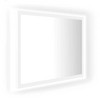 vidaXL LED Bathroom Mirror White 23.6"x3.3"x14.6" Acrylic - 2 of 4