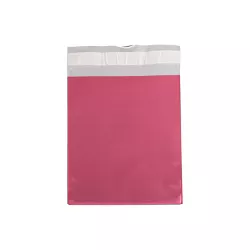 JAM Paper 6.25 x 7.875 Open End Foil Envelopes with Self-Adhesive Closure Pink 1323276
