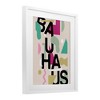 Stupell Industries Midcentury Modern Bauhaus Shapes Framed Print Under Glass - 2 of 4