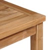 vidaXL Patio Table 31.5 in.x31.5 in.x30.3 in. Solid Teak Wood - 3 of 4