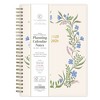 The Everygirl Weekly/Monthly Wirebound Planner Notes 5.875x8.625 Clear Cover Belaro Wreath - 3 of 4