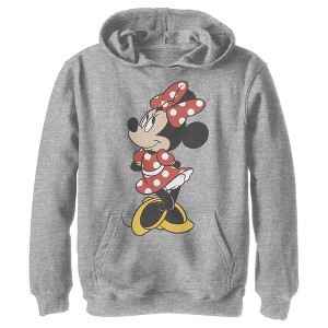 Boy's Disney Traditional Minnie Pull Over Hoodie - 1 of 4