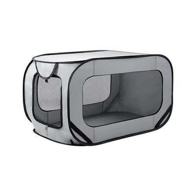 Bellura Pet - Portable Pop - Up Pet Shelter - Grey