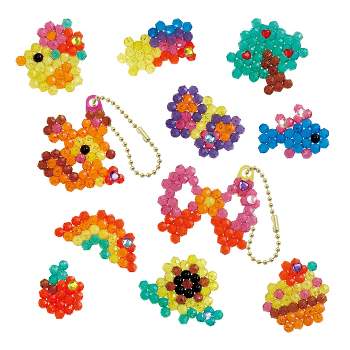 Aquabeads Crystal Charm Set Theme Bead Refill with over 600 Beads and Templates