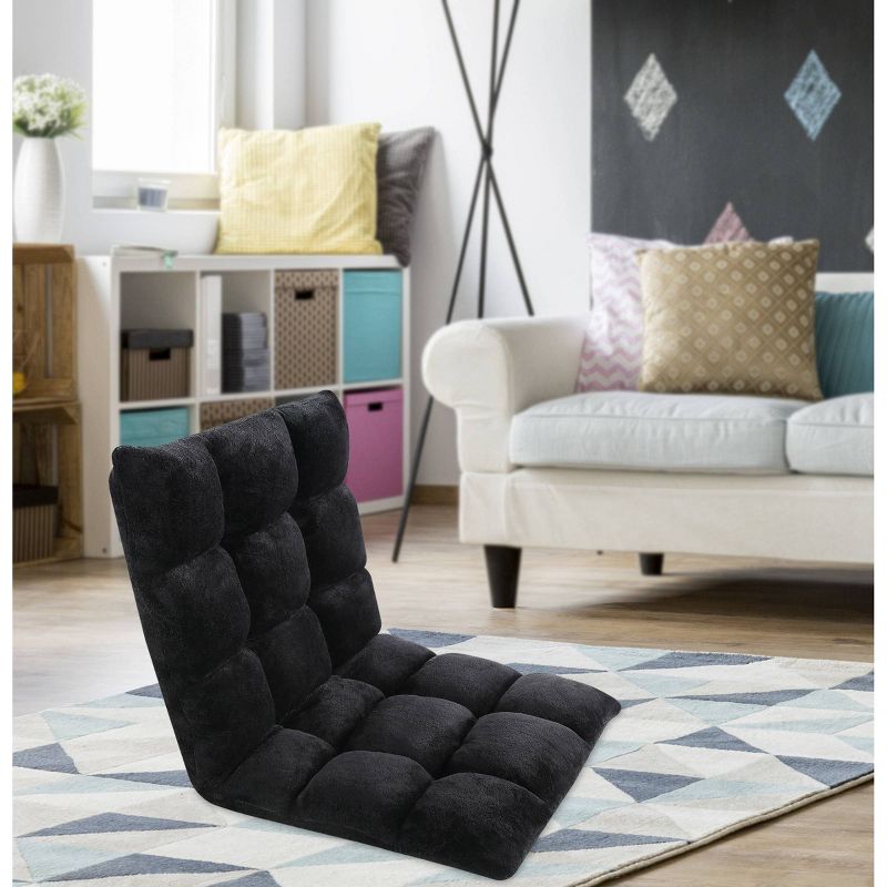 Esme Kids&#39; Recliner Chair Black - Chic Home, 1 of 14