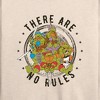 Women's - Teenage Mutant Ninja Turtles - There Are No Rules Lightweight French Terry Wide Neck Long Sleeve Shirt - 2 of 4