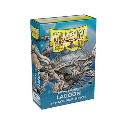 Dragon Shield Arcane Tinmen Dragon Shield Japanese Size Sleeves  Matte Dual Lagoon 60CT - Card Sleeves Smooth & Tough