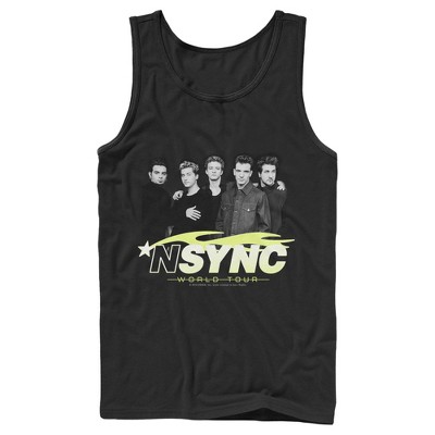 Men's NSYNC World Tour Poster Tank Top