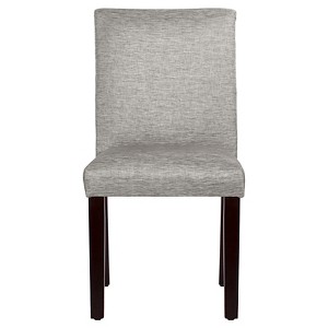 Textured Parsons Dining Chair Groupie Pewter - Threshold , Gray