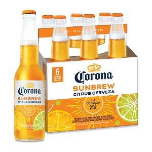 Corona Sunbrew Beer - 6pk/12 fl oz Bottles - 1 of 4