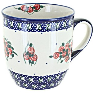 Blue Rose Polish Pottery 131 Millena Coffee Mug - 1 of 2