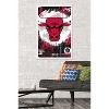 Trends International NBA Chicago Bulls - Maximalist Logo 23 Framed Wall Poster Prints - 2 of 4