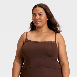 Women's Modal Blend Lace Cami - Auden™ - 1 of 3