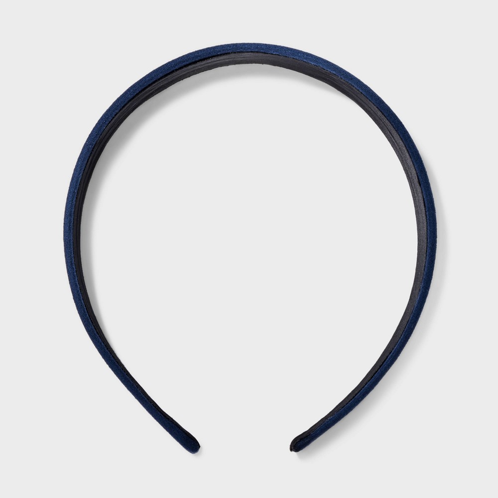 Faux Suede Headband - Universal Thread™ Navy Blue