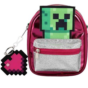 Minecraft Creeper Extra Cute Girls Miniature Mini Purse Bag Backpack - 1 of 4