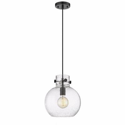 Newton Sphere - 1 Light Pendant In Industrial Style-11.13 Inches Tall and 10 Inches Wide