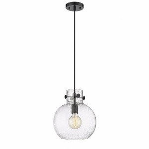 Newton Sphere - 1 Light Pendant In Industrial Style-11.13 Inches Tall and 10 Inches Wide - 1 of 1