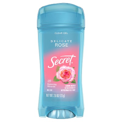 Secret Fresh Clear Gel Antiperspirant and Deodorant for Women - Delicate Rose - 2.6oz