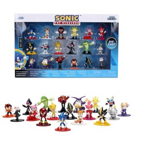 "Sonic The Hedgehog" Set of 18 Diecast Figures Wave 2 "Nano Metalfigs" Series Diecast Models by Jada - 1 of 4
