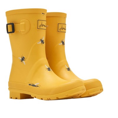 joules yellow rain boots