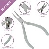 John Bead Classic Slim 4.75in Flat Nose Pliers, Stainless Steel Multi Purpose Jewelry Tool - 3 of 4