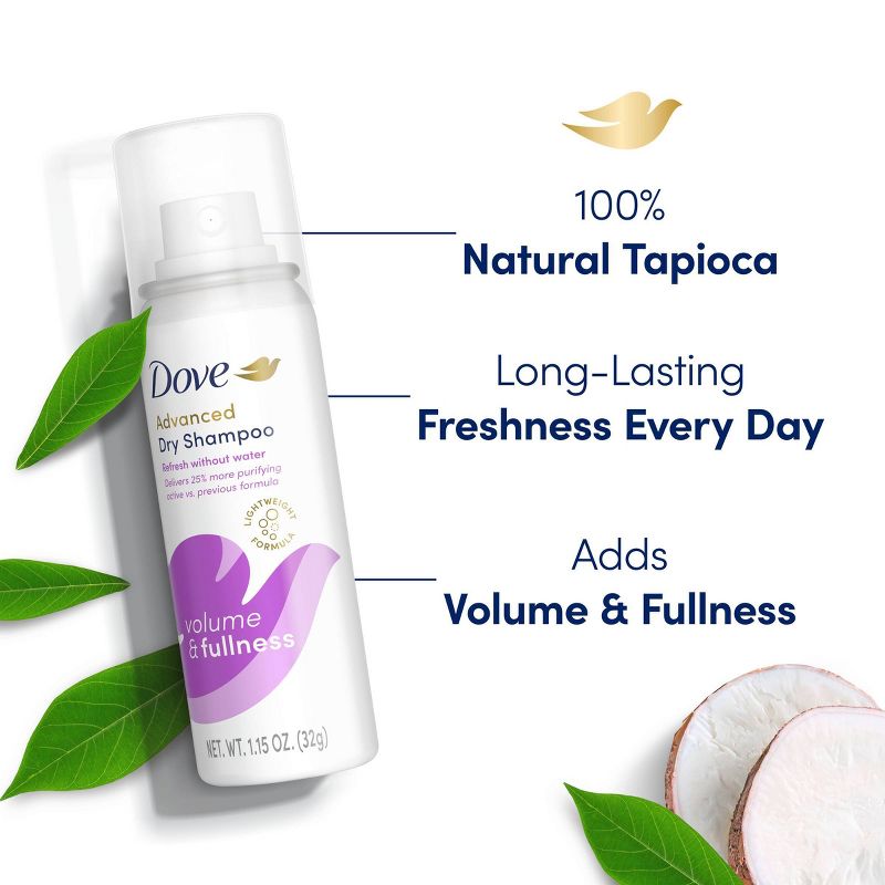 Dove Beauty Volume & Fullness Dry Shampoo, 6 of 12