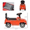 INFURNIC Baby Walkers Kids Ride On SUV Style Sliding Car with Horn Music Hidden Storage Anti Dumping System, Red, 26.8"*12"*16.3" - 4 of 4
