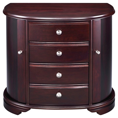 Java 3 Drawer Wooden Jewelry Box Target