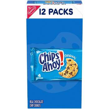 Chips Ahoy! Original Chocolate Chip Cookies - Single Serve - 16.8oz/12ct