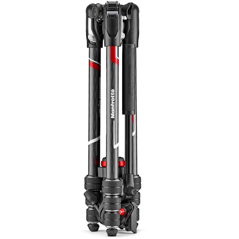 Manfrotto Befree Live Carbon Fiber Video Tripod Kit with Fluid Head Twist, 3 of 4