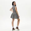 Women's Mini Cap Sleeve Elastic Waistband Mini Dress - Wild Fable™ Black Gingham - 2 of 4