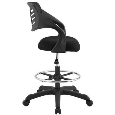 Black Mesh High Back Swivel Drafting Chair