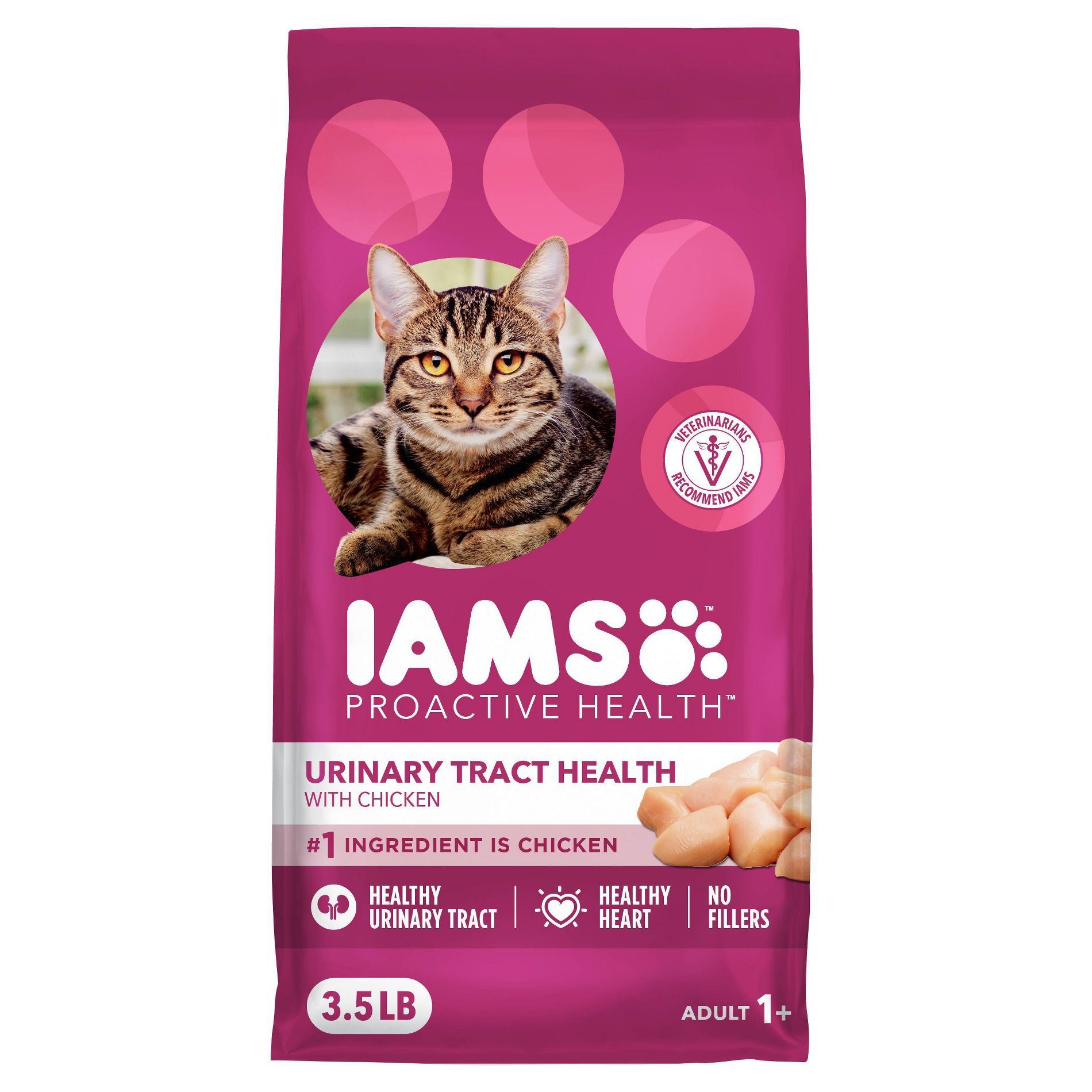 IAMS Proactive Health Urinary Tract Chicken Flavor Dry Cat Food - 3.5lbs