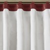PAGED 84"x50" Floral Embroidered Curtain Panel,Blackout Curtains for Bedroom,Window Curtains with Rod Pocket and Back Tab for Living Room - 4 of 4
