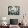 Art Remedy Forest on the Shoreline Rustic Chic Farmhouse Wall Art Framed - 2 of 4